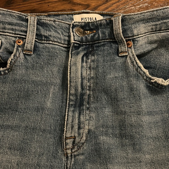 Pistola Lennon High Rise Cropped Boot in Meyer - Picture 5 of 6